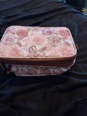 Floral Pink Lunch Box